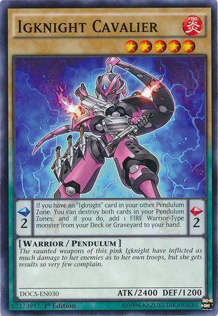 Igknight Cavalier [1st Edition] DOCS-EN030