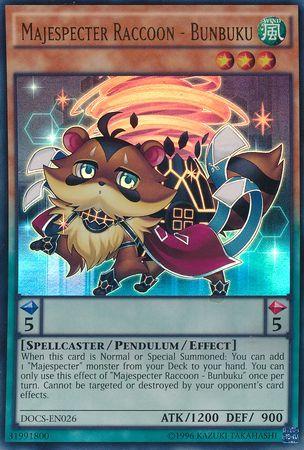 Majespecter Raccoon - Bunbuku DOCS-EN026