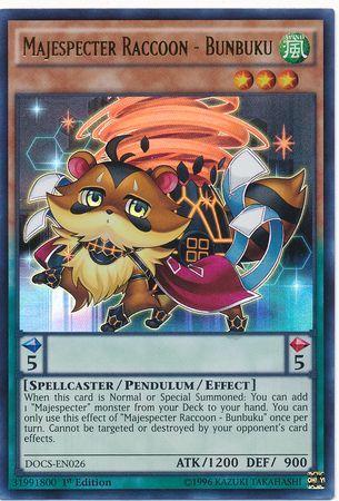 Majespecter Raccoon - Bunbuku [1st Edition] DOCS-EN026