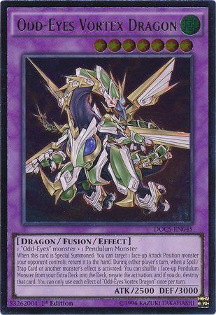 Odd-Eyes Vortex Dragon [Ultimate Rare 1st Edition] DOCS-EN045