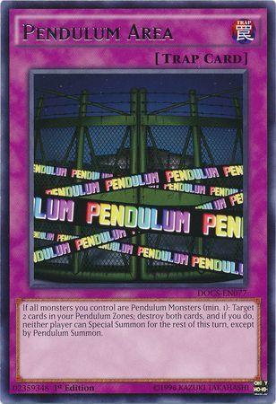 Pendulum Area [1st Edition] DOCS-EN077