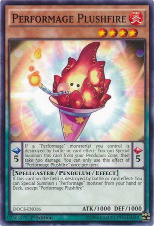 Performage Plushfire [1st Edition] DOCS-EN016