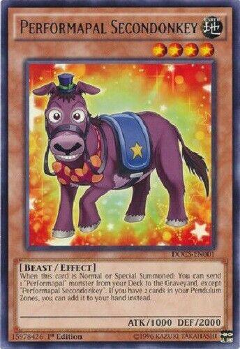 Performapal Secondonkey [1st Edition] DOCS-EN001