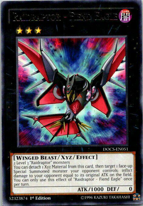 Raidraptor - Fiend Eagle [1st Edition] DOCS-EN051