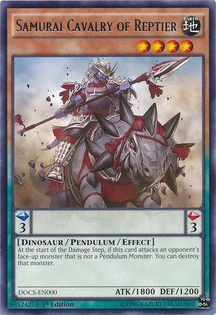 Samurai Cavalry of Reptier [1st Edition] DOCS-EN000