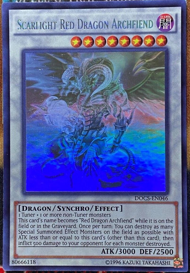 Scarlight Red Dragon Archfiend [Ghost Rare] DOCS-EN046