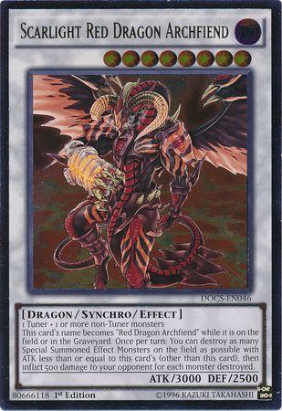 Scarlight Red Dragon Archfiend [Ultimate Rare 1st Edition] DOCS-EN046