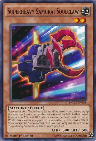 Superheavy Samurai Soulclaw [1st Edition] DOCS-EN008