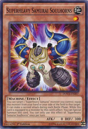 Superheavy Samurai Soulhorns [1st Edition] DOCS-EN007