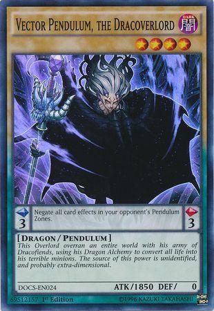 Vector Pendulum, the Dracoverlord [1st Edition] DOCS-EN024