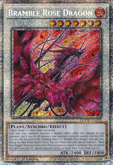 Bramble Rose Dragon [Starlight Rare] DOOD-EN039