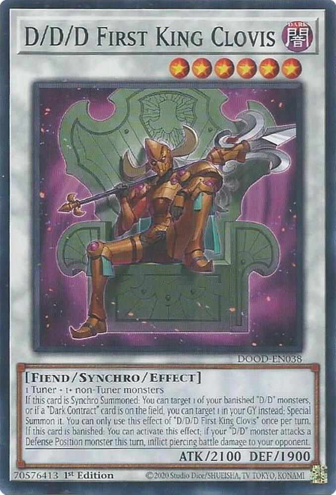 D/D/D First King Clovis DOOD-EN038
