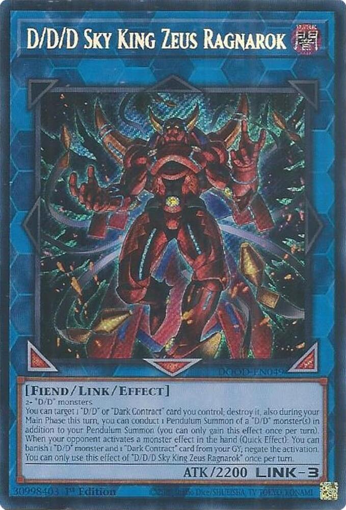 D/D/D Sky King Zeus Ragnarok DOOD-EN049
