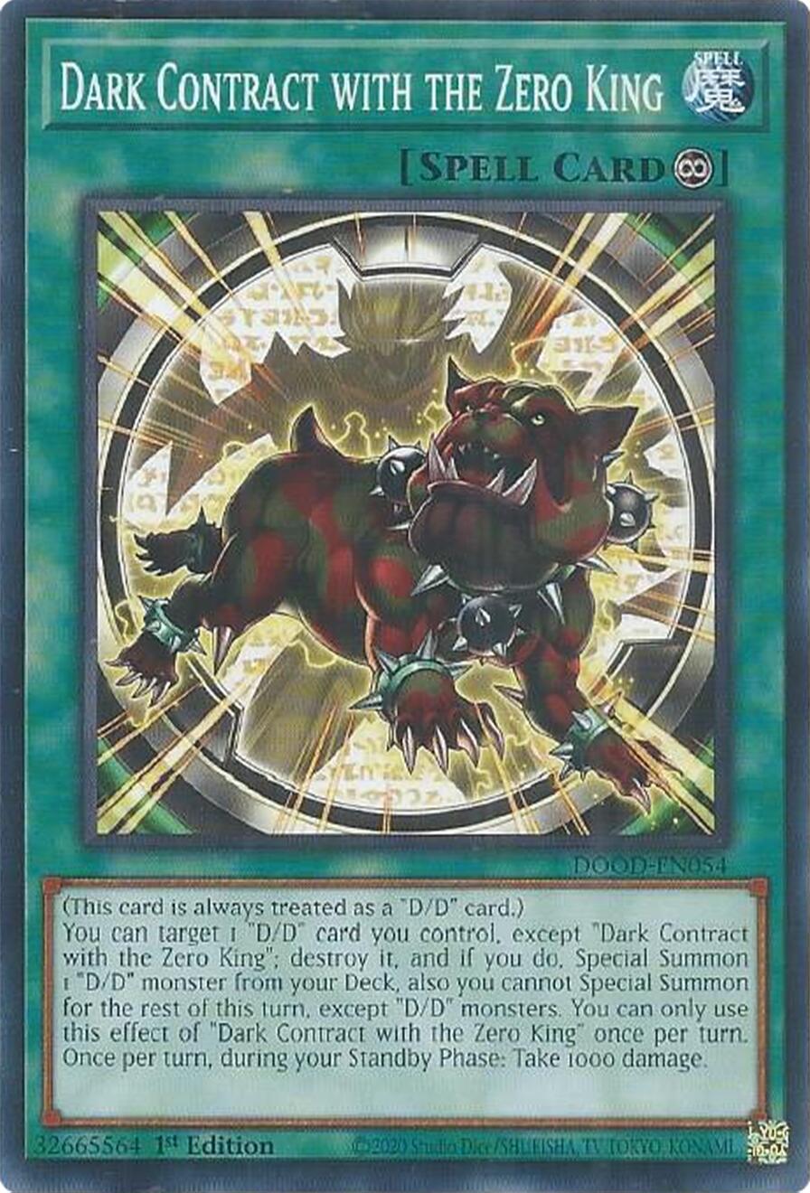 Dark Contract with the Zero King DOOD-EN054
