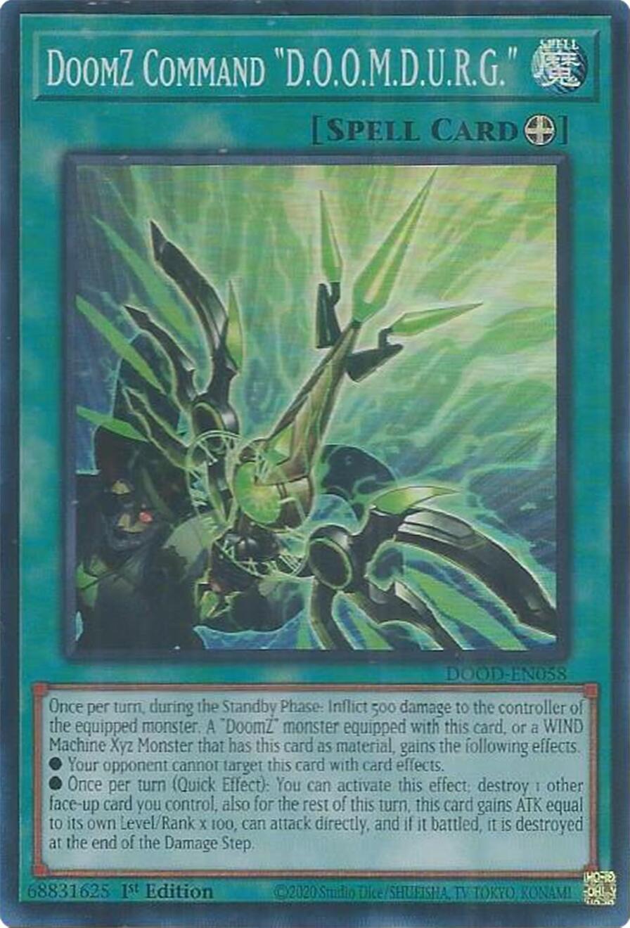 DoomZ Command D.O.O.M.D.U.R.G. DOOD-EN058