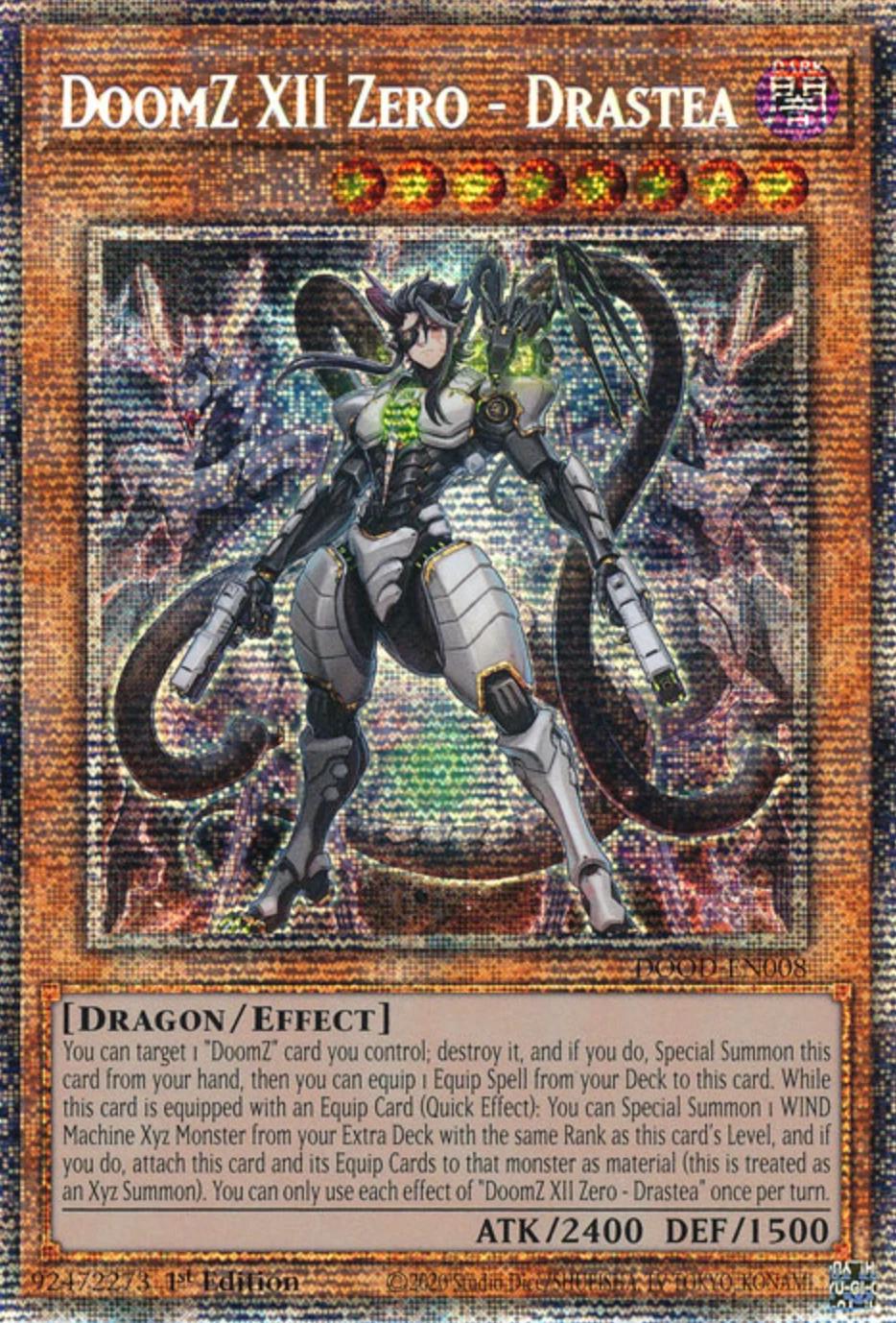 DoomZ XII Zero - Drastea [Starlight Rare] DOOD-EN008