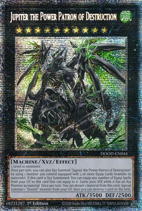 Jupiter the Power Patron of Destruction [Starlight Rare] DOOD-EN044
