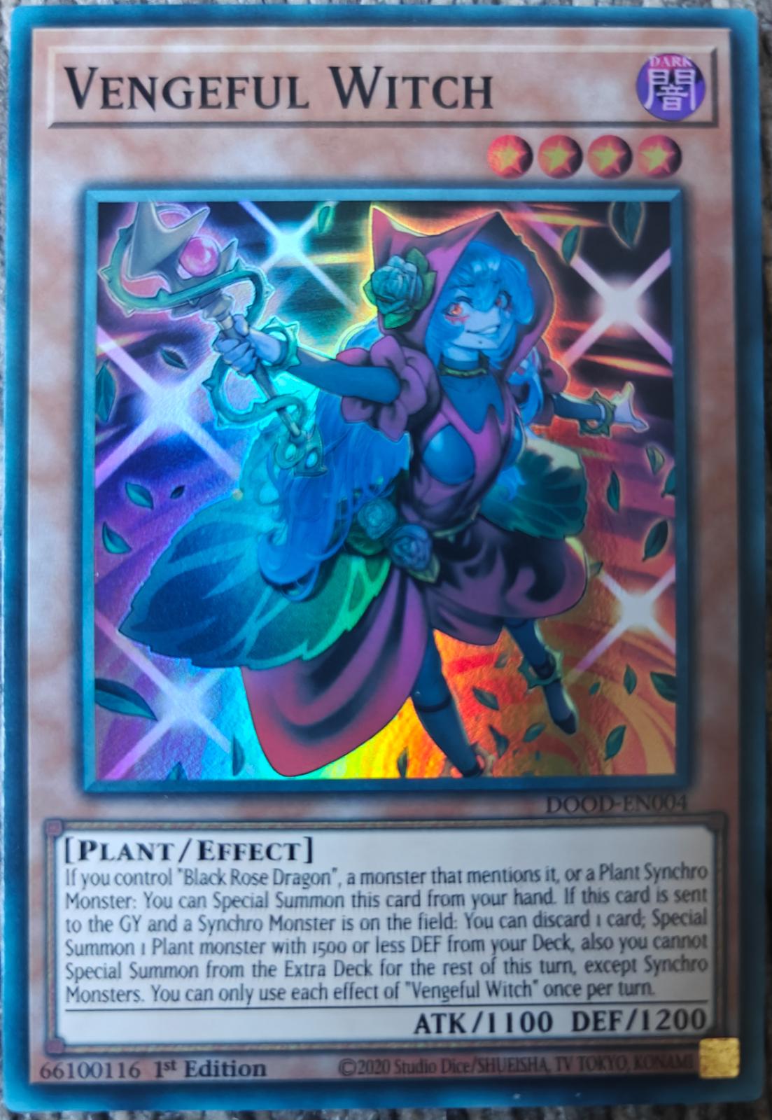 Vengeful Witch [Super Rare] DOOD-EN004