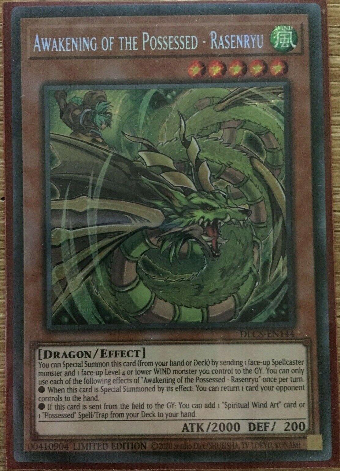 Awakening of the Possessed - Rasenryu [1st Edition] DLCS-EN144