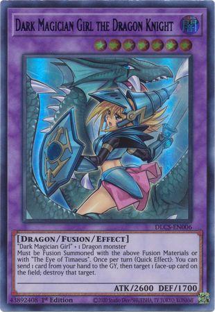 Dark Magician Girl The Dragon Knight [Alternate Art] DLCS-EN006