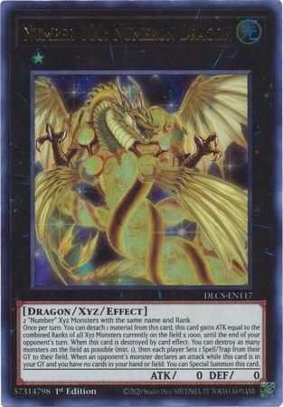 Number 100: Numeron Dragon [1st Edition] DLCS-EN117