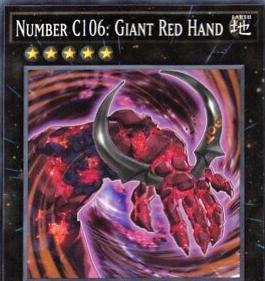 Number C106: Giant Red Hand DLCS-EN051