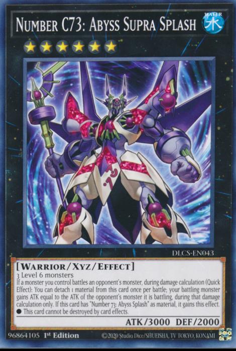 Number C73: Abyss Supra Splash DLCS-EN043