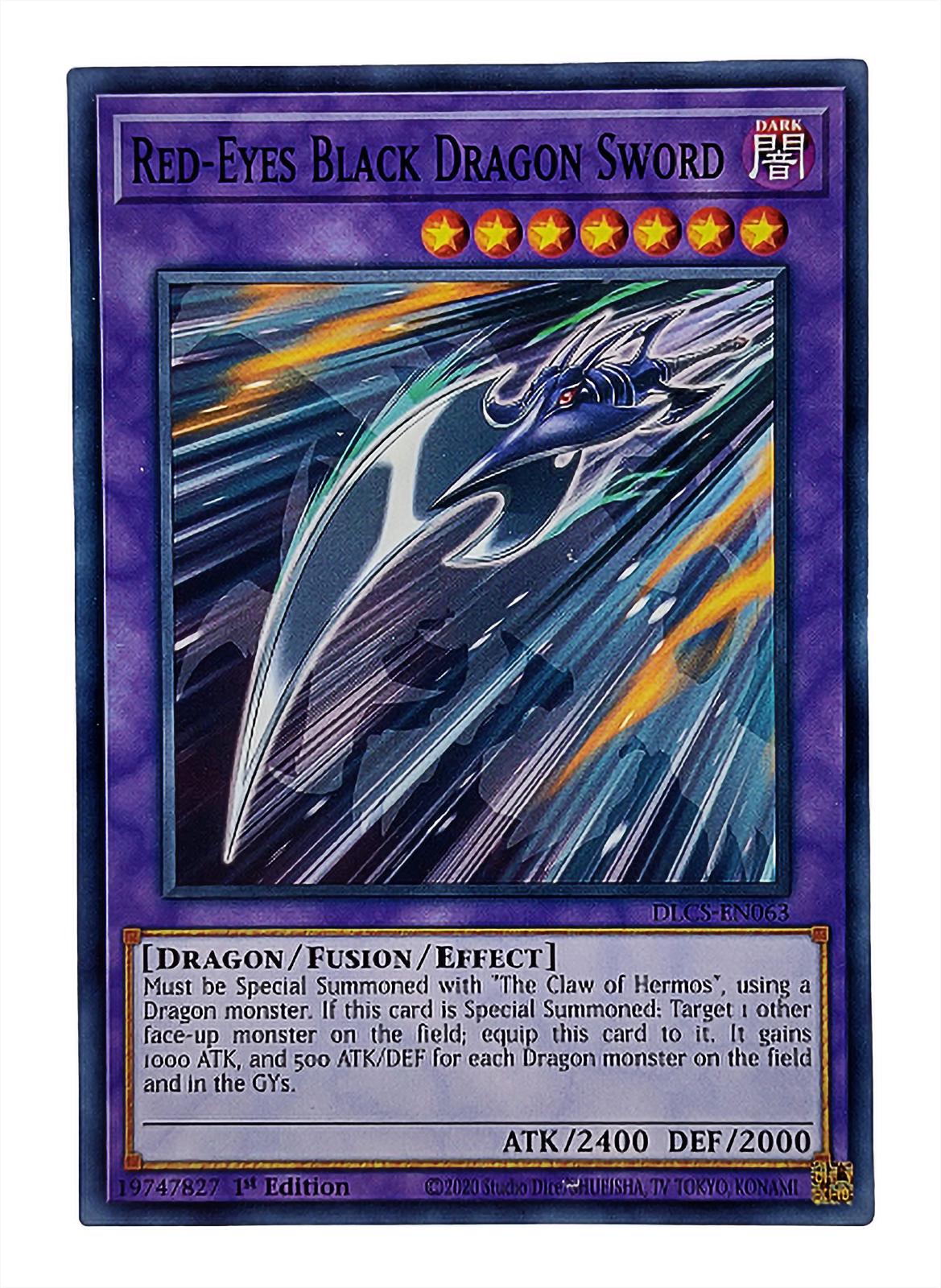 Red-Eyes Black Dragon Sword DLCS-EN063
