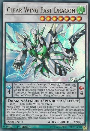 Clear Wing Fast Dragon DUDE-EN011