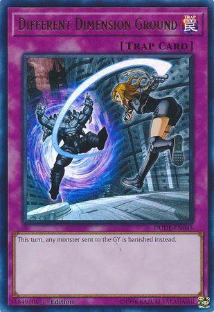Different Dimension Ground DUDE-EN045