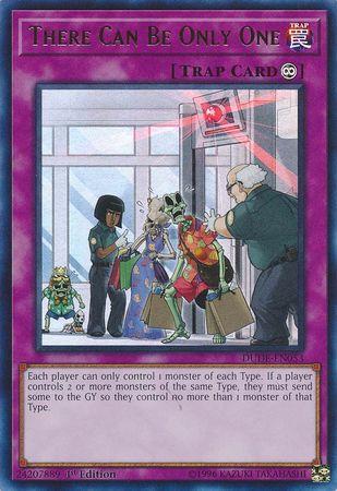 There Can Be Only One DUDE-EN053
