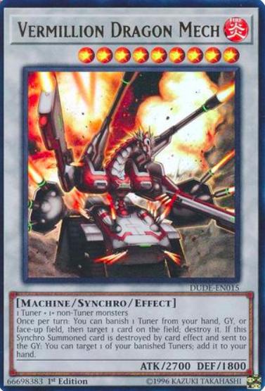 Vermillion Dragon Mech DUDE-EN015