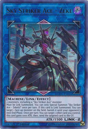Sky Striker Ace - Zeke DUOV-EN024