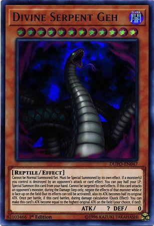 Divine Serpent Geh [1st Edition] DUPO-EN047