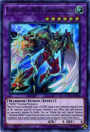 Elemental HERO Grandmerge [1st Edition] DUPO-EN004