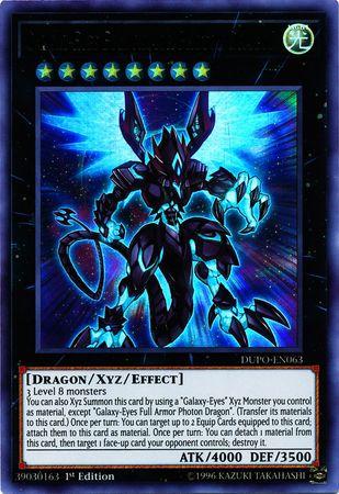 Galaxy-Eyes Full Armor Photon Dragon [1st Edition] DUPO-EN063