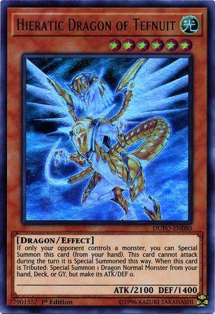 Hieratic Dragon of Tefnuit [1st Edition] DUPO-EN080