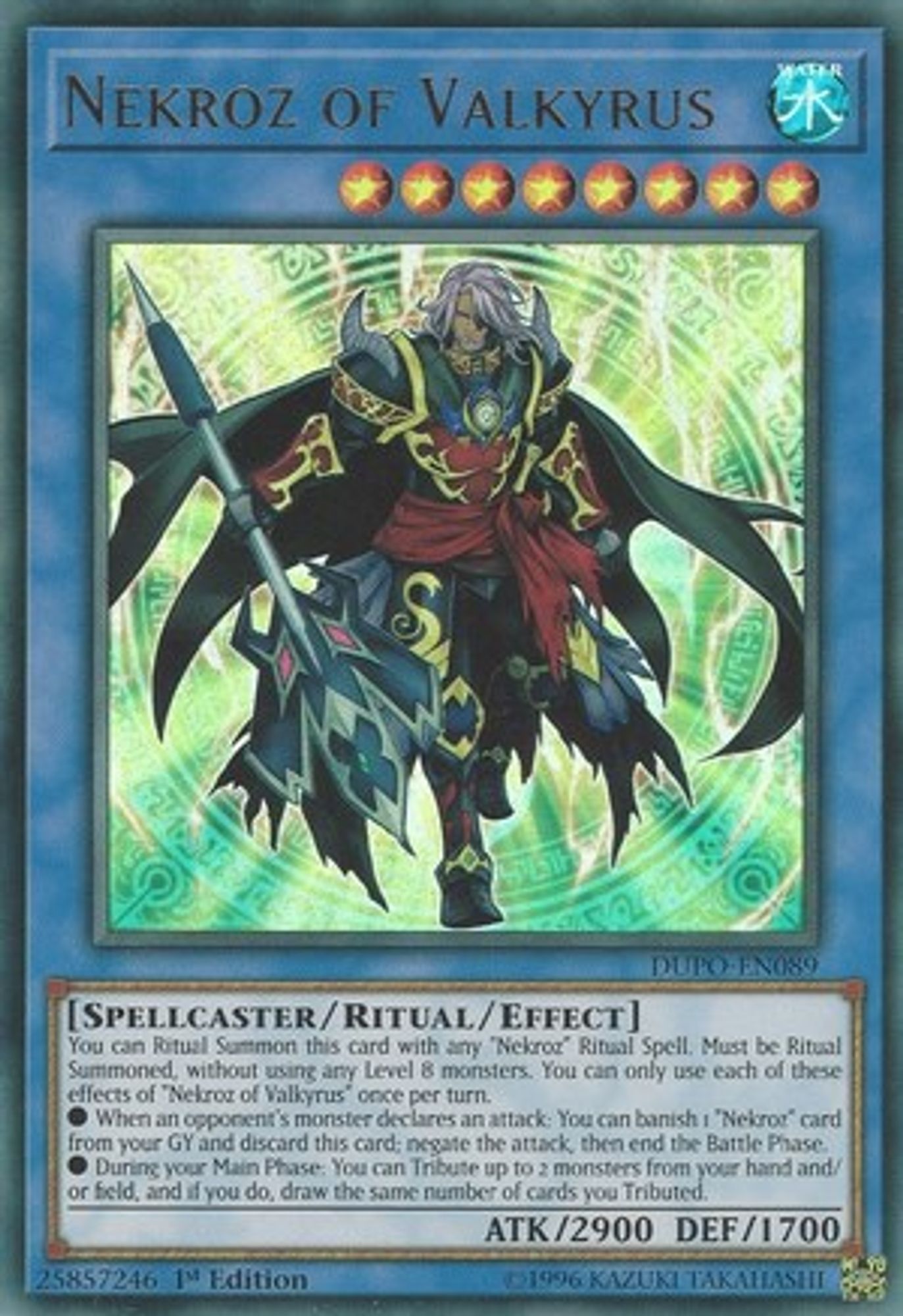Nekroz of Valkyrus DUPO-EN089