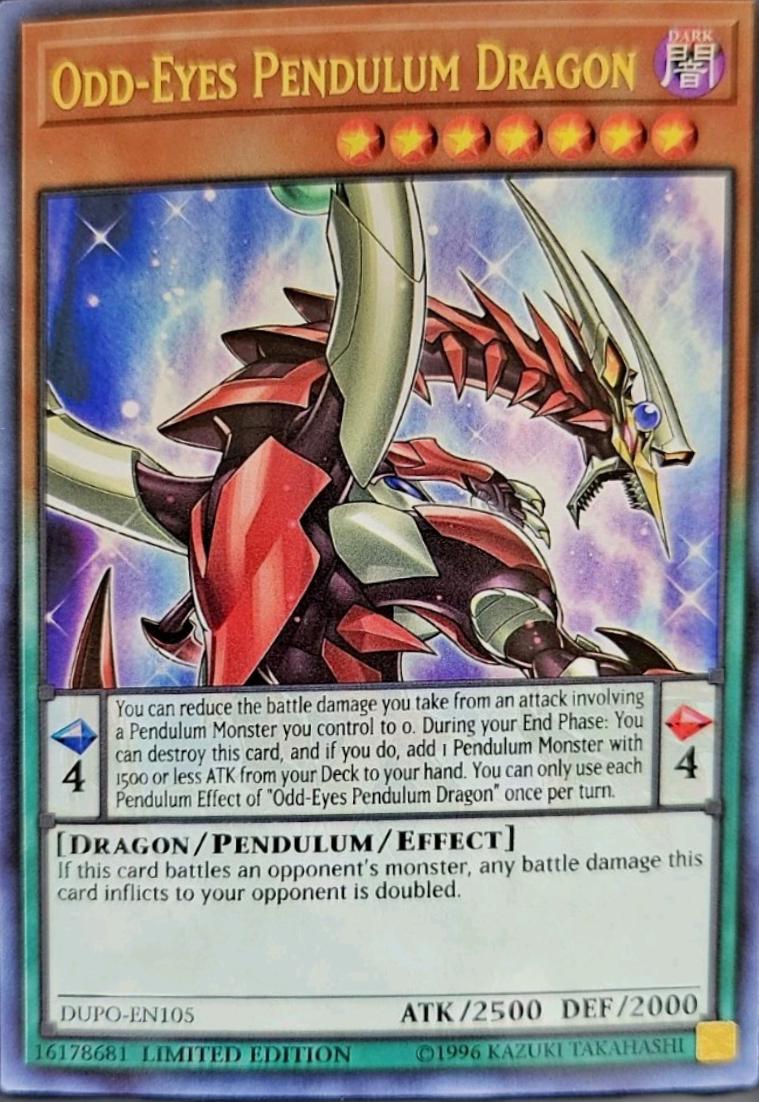 Odd-Eyes Pendulum Dragon [1st Edition] DUPO-EN105
