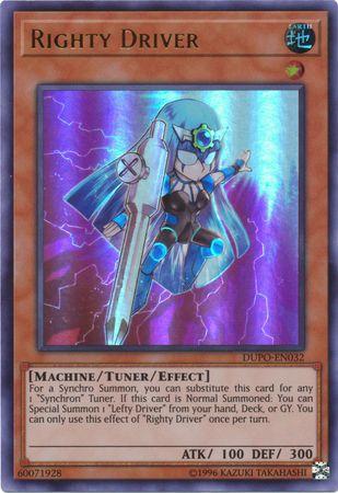 Righty Driver DUPO-EN032