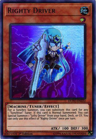 Righty Driver [1st Edition] DUPO-EN032