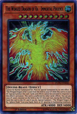 The Winged Dragon of Ra - Immortal Phoenix [1st Edition] DUPO-EN046