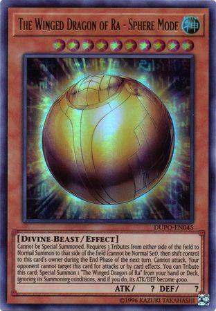 The Winged Dragon of Ra - Sphere Mode DUPO-EN045