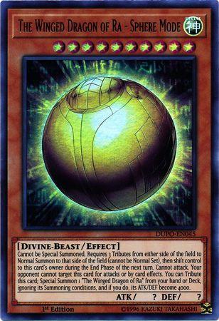The Winged Dragon of Ra - Sphere Mode [1st Edition] DUPO-EN045