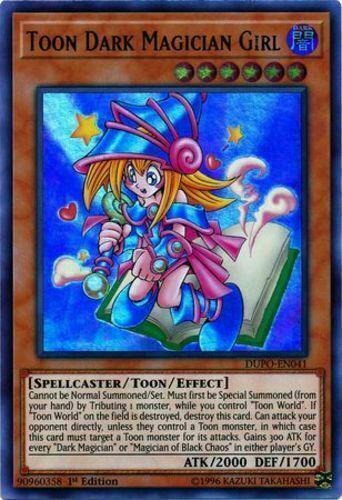 Toon Dark Magician Girl [1st Edition] DUPO-EN041