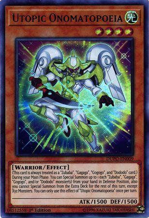 Utopic Onomatopoeia [1st Edition] DUPO-EN009