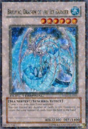 Brionac, Dragon of the Ice Barrier DT01-EN031