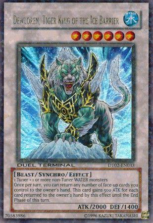 Dewloren, Tiger King of the Ice Barrier DT02-EN033