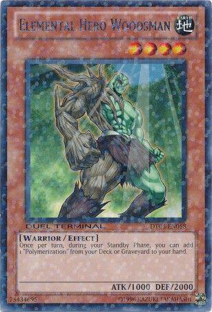 Elemental HERO Woodsman DT04-EN058