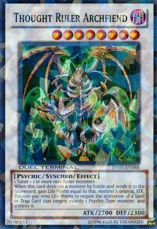 Thought Ruler Archfiend DT05-EN088